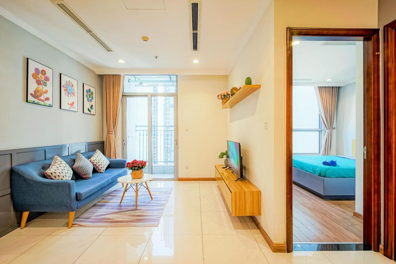 Mott Haven Apart - Vinhomes Central Park, Landmark 81 Area & Ice Rink Ho Şi Min Exterior foto