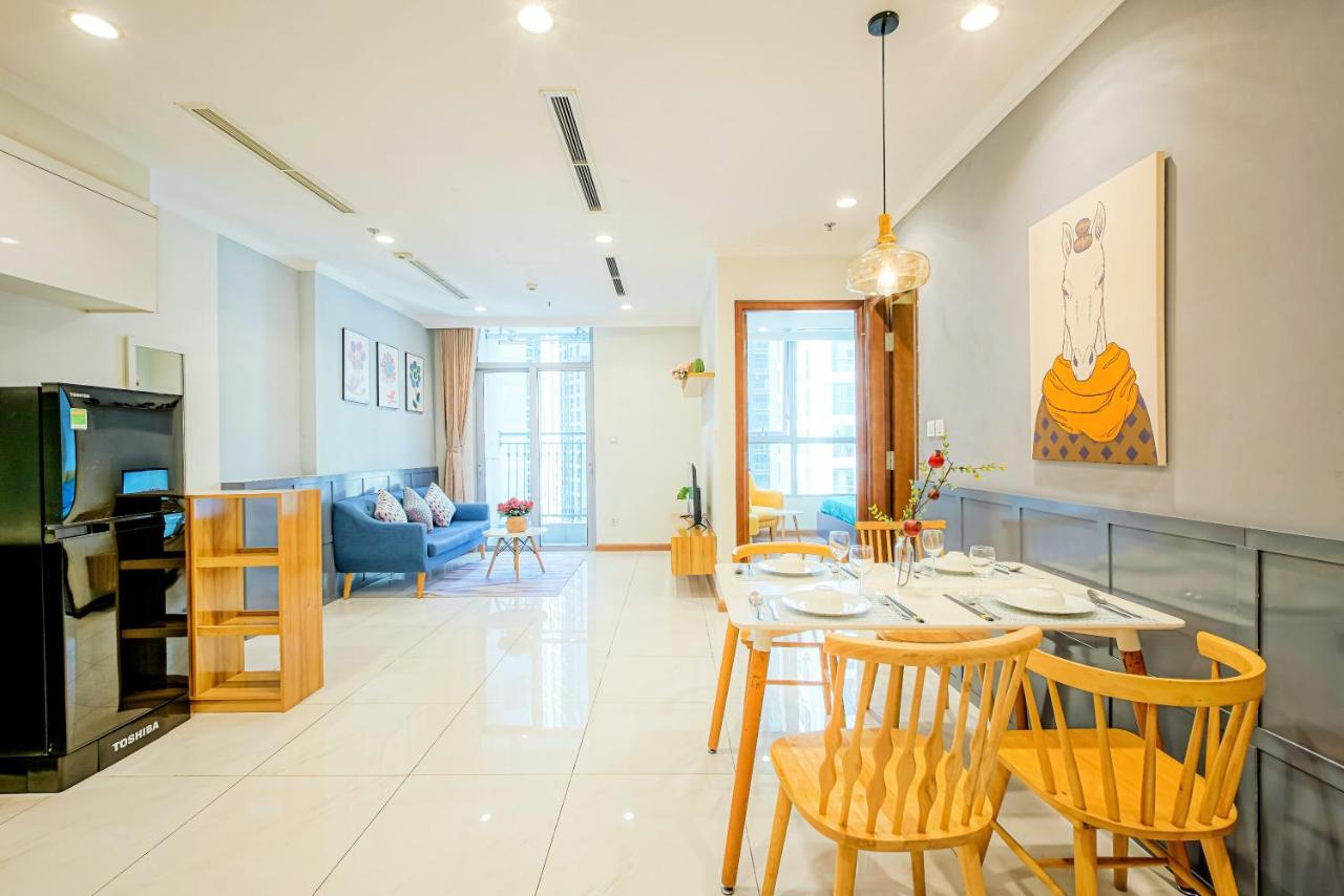 Mott Haven Apart - Vinhomes Central Park, Landmark 81 Area & Ice Rink Ho Şi Min Exterior foto