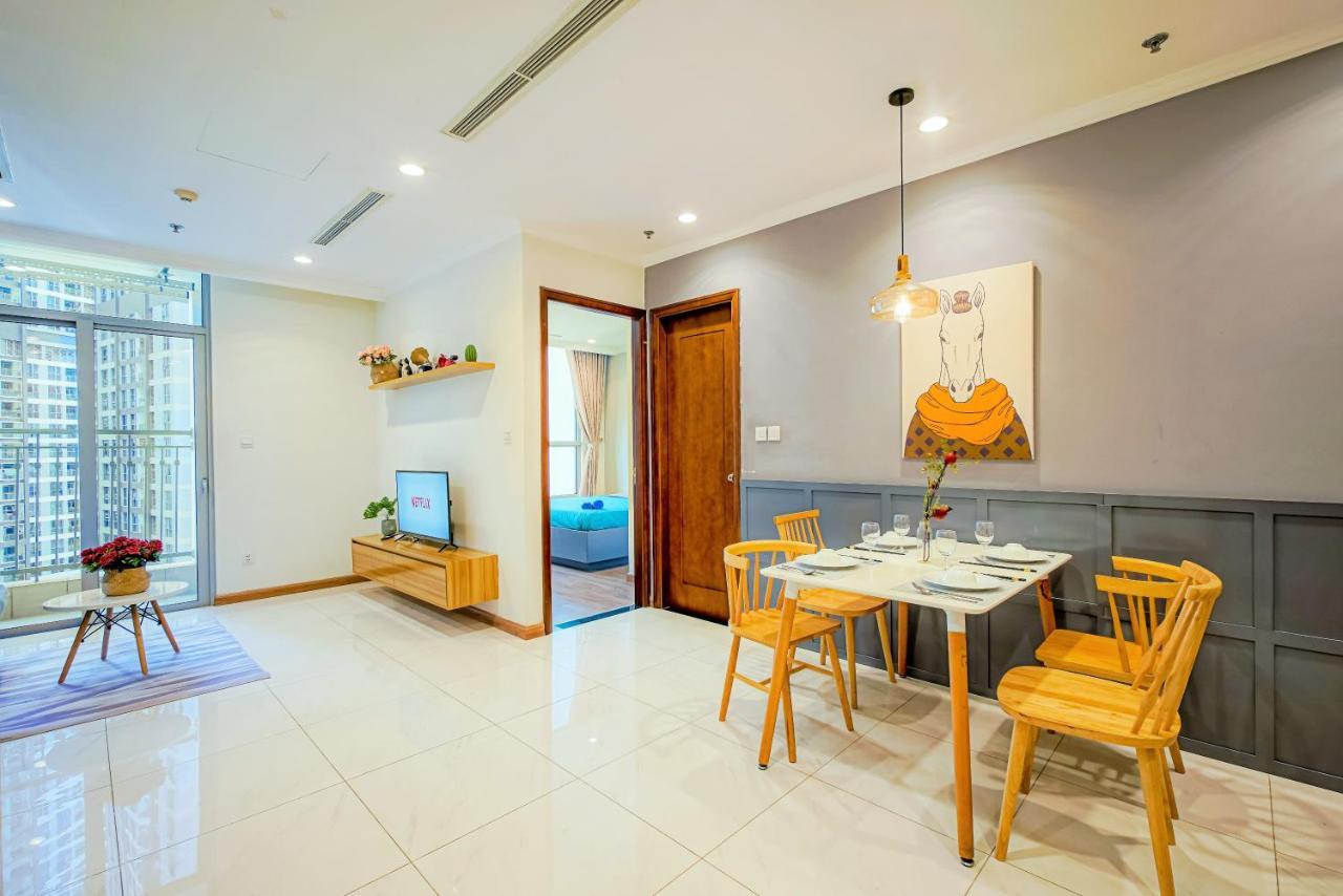 Mott Haven Apart - Vinhomes Central Park, Landmark 81 Area & Ice Rink Ho Şi Min Exterior foto