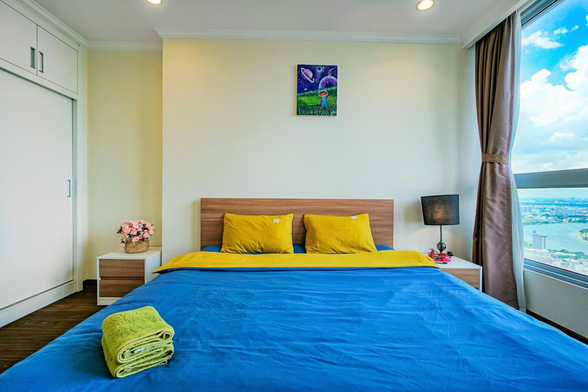 Mott Haven Apart - Vinhomes Central Park, Landmark 81 Area & Ice Rink Ho Şi Min Exterior foto