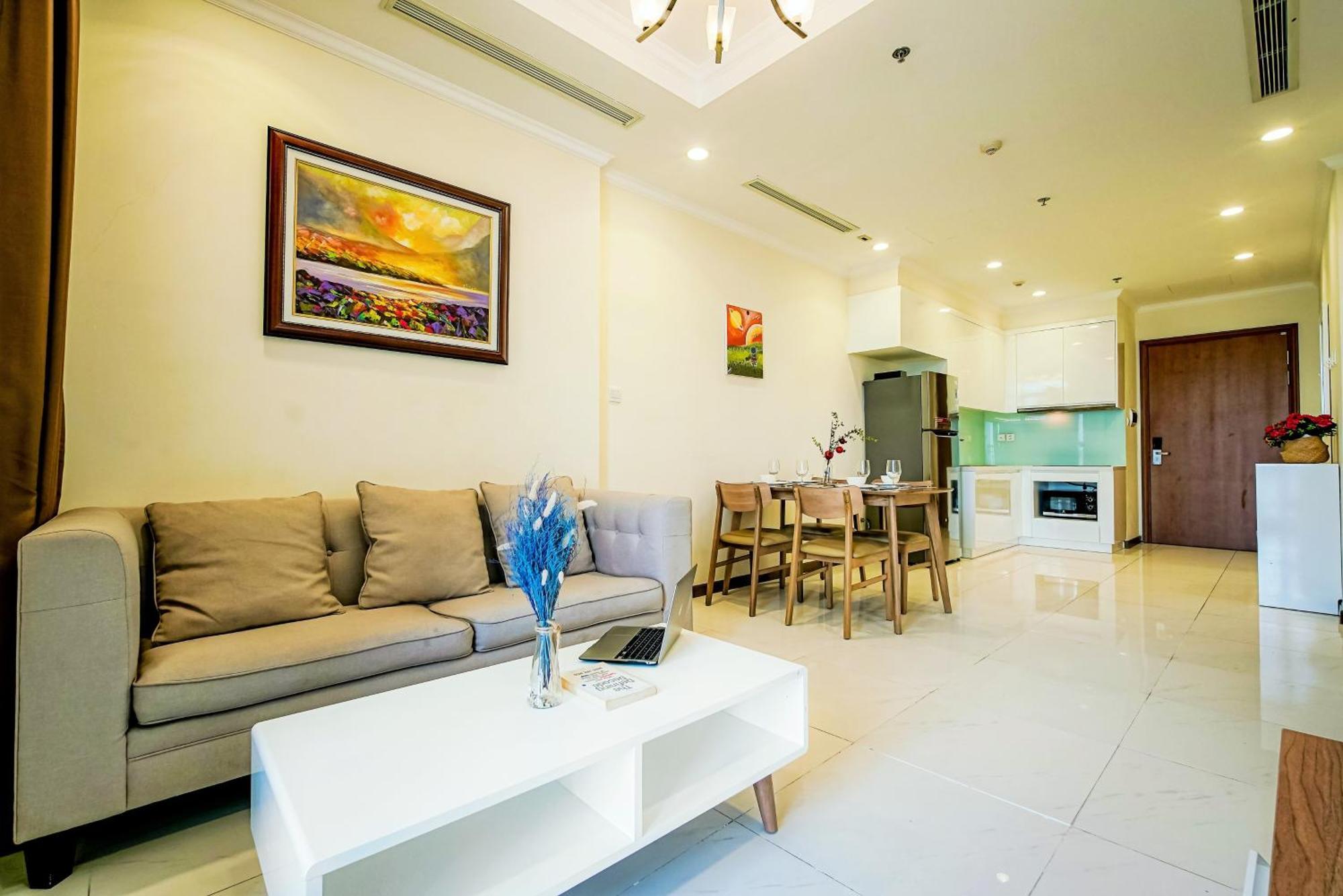 Mott Haven Apart - Vinhomes Central Park, Landmark 81 Area & Ice Rink Ho Şi Min Exterior foto