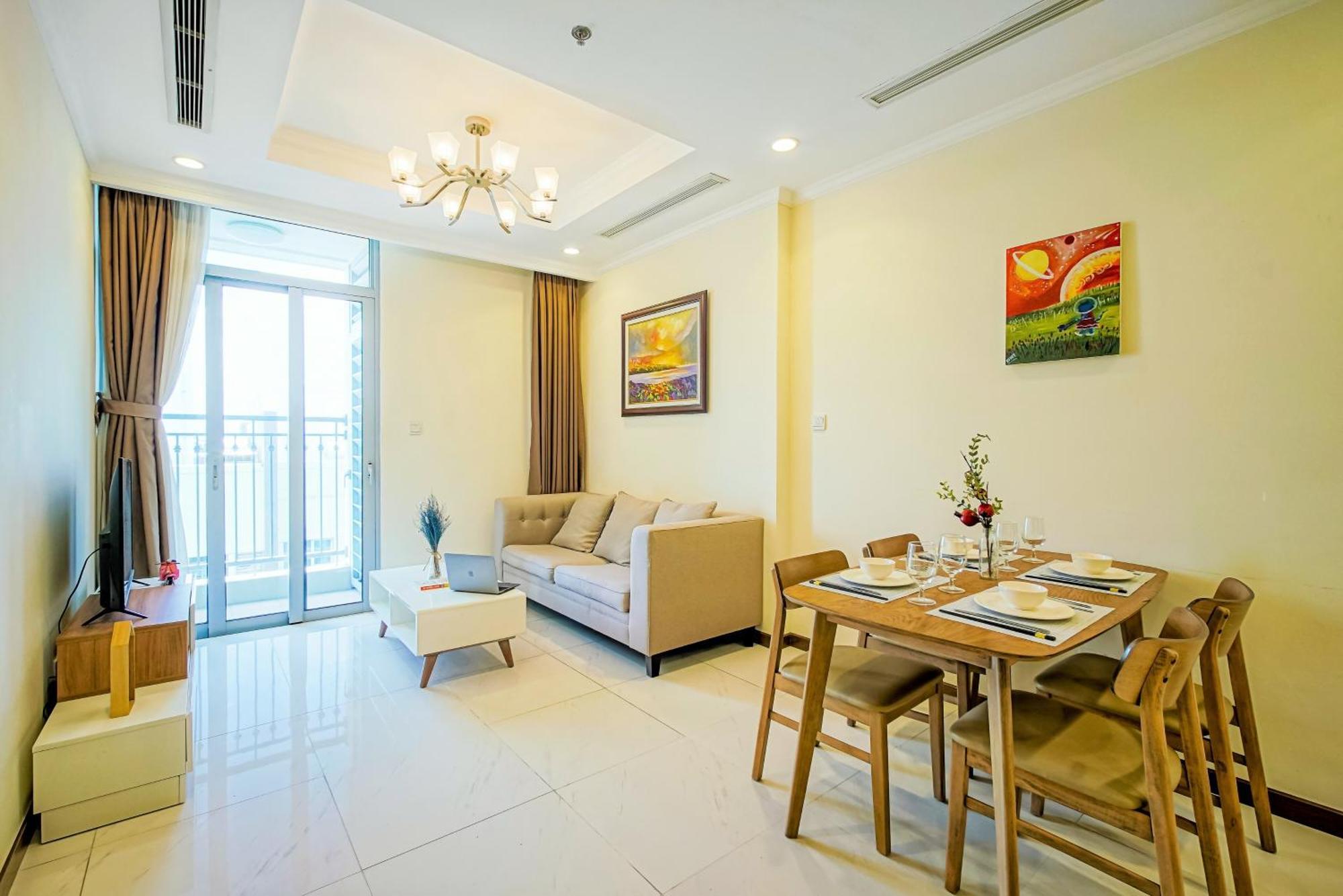Mott Haven Apart - Vinhomes Central Park, Landmark 81 Area & Ice Rink Ho Şi Min Exterior foto