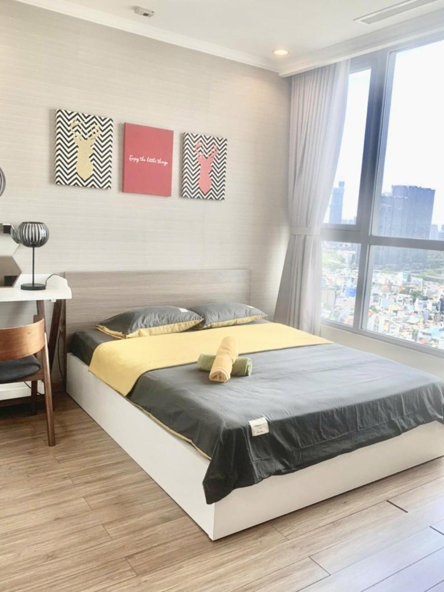Mott Haven Apart - Vinhomes Central Park, Landmark 81 Area & Ice Rink Ho Şi Min Exterior foto
